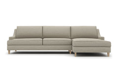 Soto 2pc Sectional Sofa :: Leg Finish: Weathered Oak / Configuration: RAF - Chaise on the Right