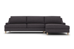 Soto 2pc Sectional Sofa :: Leg Finish: Weathered Oak / Configuration: RAF - Chaise on the Right