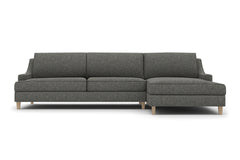 Soto 2pc Sectional Sofa :: Leg Finish: Weathered Oak / Configuration: RAF - Chaise on the Right