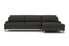 Soto 2pc Sectional Sofa :: Leg Finish: Weathered Oak / Configuration: RAF - Chaise on the Right