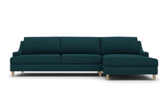 Soto 2pc Sectional Sofa :: Leg Finish: Weathered Oak / Configuration: RAF - Chaise on the Right