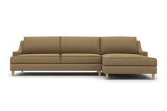 Soto 2pc Sectional Sofa :: Leg Finish: Weathered Oak / Configuration: RAF - Chaise on the Right