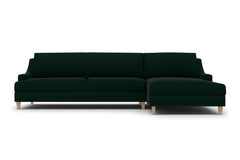Soto 2pc Sectional Sofa :: Leg Finish: Weathered Oak / Configuration: RAF - Chaise on the Right