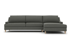 Soto 2pc Sectional Sofa :: Leg Finish: Weathered Oak / Configuration: RAF - Chaise on the Right