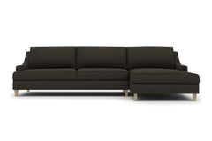 Soto 2pc Sectional Sofa :: Leg Finish: Weathered Oak / Configuration: RAF - Chaise on the Right