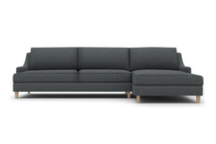 Soto 2pc Sectional Sofa :: Leg Finish: Weathered Oak / Configuration: RAF - Chaise on the Right