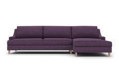 Soto 2pc Sectional Sofa :: Leg Finish: Weathered Oak / Configuration: RAF - Chaise on the Right
