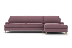 Soto 2pc Sectional Sofa :: Leg Finish: Weathered Oak / Configuration: RAF - Chaise on the Right