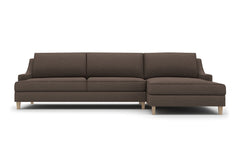 Soto 2pc Sectional Sofa :: Leg Finish: Weathered Oak / Configuration: RAF - Chaise on the Right