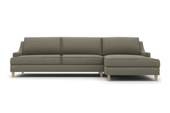 Soto 2pc Sectional Sofa :: Leg Finish: Weathered Oak / Configuration: RAF - Chaise on the Right