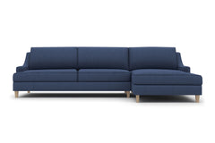 Soto 2pc Sectional Sofa :: Leg Finish: Weathered Oak / Configuration: RAF - Chaise on the Right