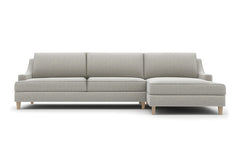 Soto 2pc Sectional Sofa :: Leg Finish: Weathered Oak / Configuration: RAF - Chaise on the Right