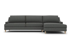 Soto 2pc Sectional Sofa :: Leg Finish: Weathered Oak / Configuration: RAF - Chaise on the Right