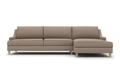Soto 2pc Sectional Sofa :: Leg Finish: Weathered Oak / Configuration: RAF - Chaise on the Right