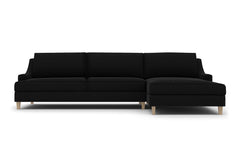Soto 2pc Sectional Sofa :: Leg Finish: Weathered Oak / Configuration: RAF - Chaise on the Right