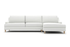 Soto 2pc Sectional Sofa :: Leg Finish: Weathered Oak / Configuration: RAF - Chaise on the Right