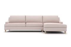 Soto 2pc Sectional Sofa :: Leg Finish: Weathered Oak / Configuration: RAF - Chaise on the Right