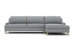 Soto 2pc Sectional Sofa :: Leg Finish: Weathered Oak / Configuration: RAF - Chaise on the Right
