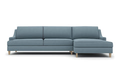 Soto 2pc Sectional Sofa :: Leg Finish: Weathered Oak / Configuration: RAF - Chaise on the Right