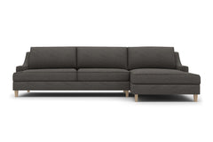 Soto 2pc Sectional Sofa :: Leg Finish: Weathered Oak / Configuration: RAF - Chaise on the Right