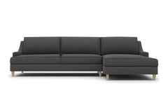 Soto 2pc Sectional Sofa :: Leg Finish: Weathered Oak / Configuration: RAF - Chaise on the Right