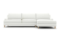 Soto 2pc Sectional Sofa :: Leg Finish: Weathered Oak / Configuration: RAF - Chaise on the Right