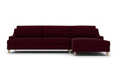 Soto 2pc Sectional Sofa :: Leg Finish: Weathered Oak / Configuration: RAF - Chaise on the Right