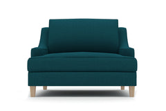 Soto King Chair :: Leg Finish: Weathered Oak