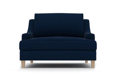 Soto King Chair :: Leg Finish: Weathered Oak