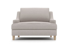 Soto King Chair :: Leg Finish: Weathered Oak