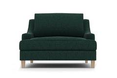 Soto King Chair :: Leg Finish: Weathered Oak