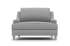 Soto King Chair :: Leg Finish: Weathered Oak