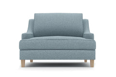Soto King Chair :: Leg Finish: Weathered Oak