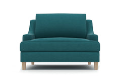 Soto King Chair :: Leg Finish: Weathered Oak