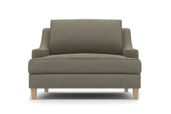 Soto King Chair :: Leg Finish: Weathered Oak