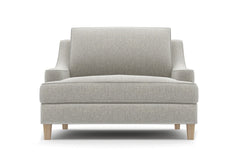 Soto King Chair :: Leg Finish: Weathered Oak