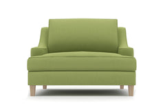 Soto King Chair :: Leg Finish: Weathered Oak