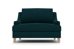 Soto King Chair :: Leg Finish: Weathered Oak