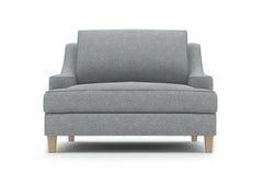 Soto King Chair :: Leg Finish: Weathered Oak