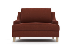 Soto King Chair :: Leg Finish: Weathered Oak