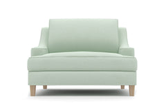 Soto King Chair :: Leg Finish: Weathered Oak