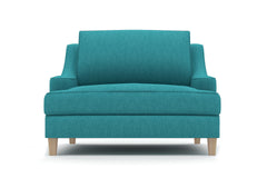 Soto King Chair :: Leg Finish: Weathered Oak