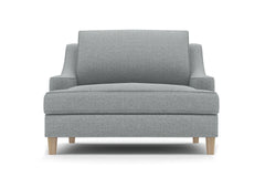 Soto King Chair :: Leg Finish: Weathered Oak