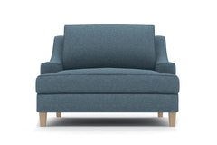 Soto King Chair :: Leg Finish: Weathered Oak