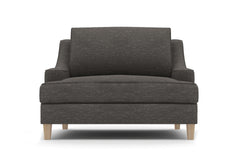 Soto King Chair :: Leg Finish: Weathered Oak