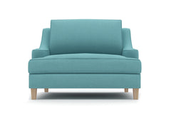Soto King Chair :: Leg Finish: Weathered Oak