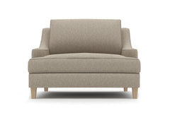 Soto King Chair :: Leg Finish: Weathered Oak