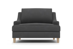 Soto King Chair :: Leg Finish: Weathered Oak