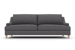 Soto Sofa :: Leg Finish: Weathered Oak