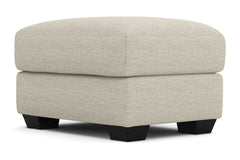Tuxedo Ottoman :: Leg Finish: Espresso / Size: 23x30